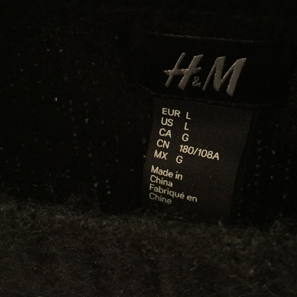 H&M Knit Wool-Blend Men’s Sweater/New - Picture 3 of 5